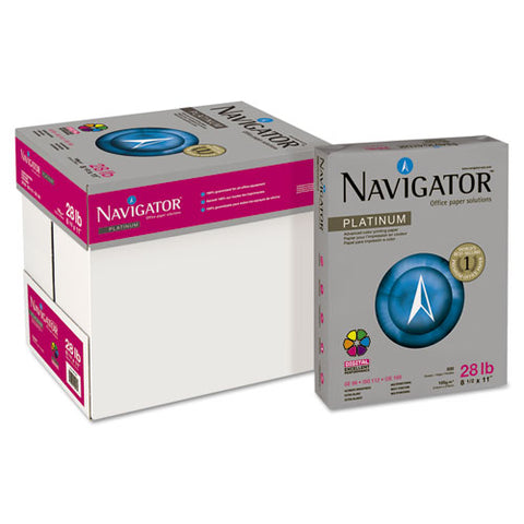 Platinum Paper, 99 Bright, 28 Lb, 8.5 X 11, White, 500-ream
