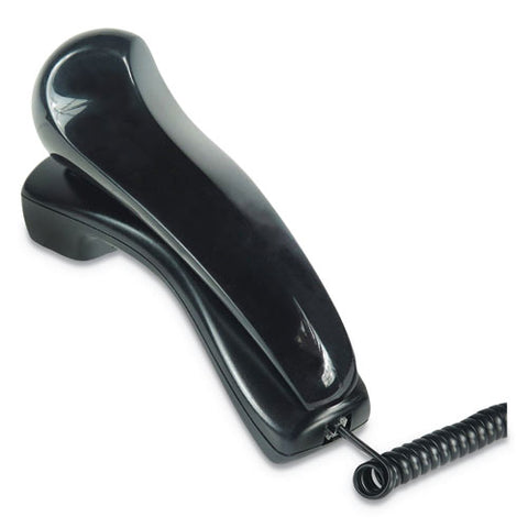 Standard Telephone Shoulder Rest, 2-5-8w X 7-1-2d X 2-1-4l, Black