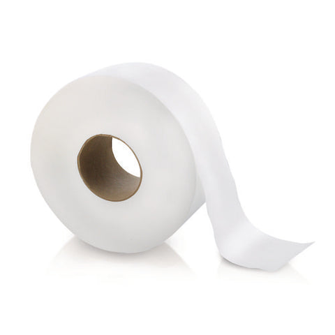 Jumbo Bath Tissue, 2-ply, White, 3.3 X 1,000 Ft, 12/carton