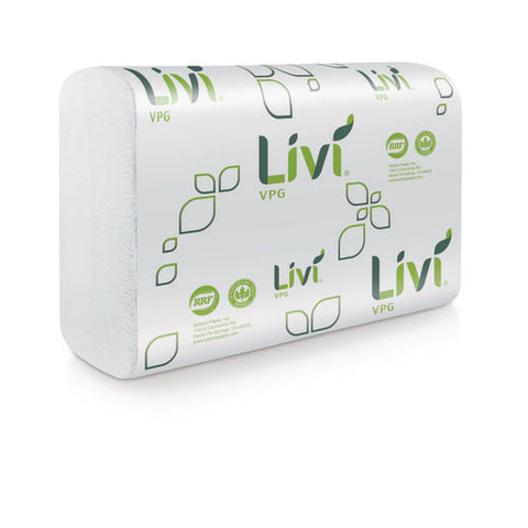 Multifold Towel, 1-ply, 9.45 X 9.06, White, 250/carton