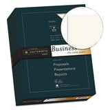 25% Cotton Business Paper, 95 Bright, 24 Lb, 8.5 X 11, Ivory, 500 Sheets-ream