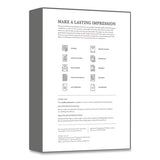 Parchment Specialty Paper, 24 Lb, 8.5 X 11, Ivory, 500-ream
