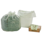 Ecosafe-6400 Bags, 13 Gal, 0.85 Mil, 24" X 30", Green, 45-box