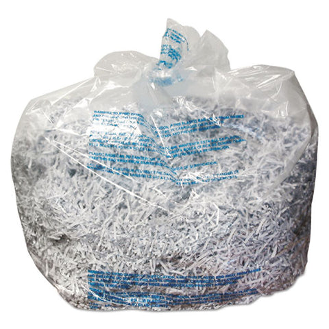 Plastic Shredder Bags, 13-19 Gal Capacity, 25-box