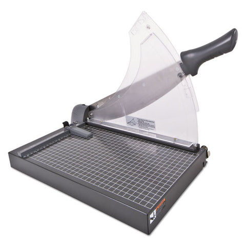 Heavy-duty Low Force Guillotine Trimmer, 40 Sheets, Metal Base, 10 1-2 X 17 1-2