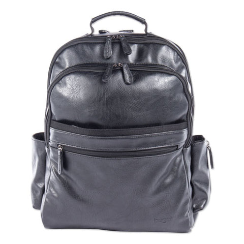 Valais Backpack, Holds Laptops 15.6", 5.5" X 5.5" X 16.5", Black