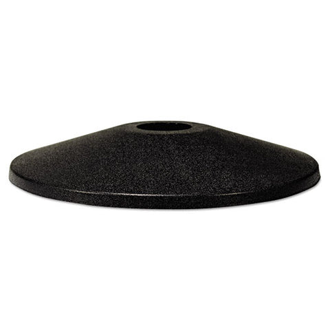Adjusta-tape Crowd Control Base Only, Steel, 14" Deep, Black, 2-box