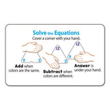 Addition-subtraction Three-corner Flash Cards, 6 And Up, 48-set