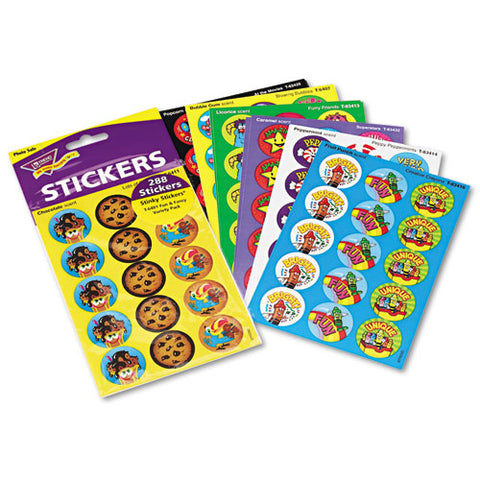 Stinky Stickers Variety Pack, Colorful Favorites, 300-pack