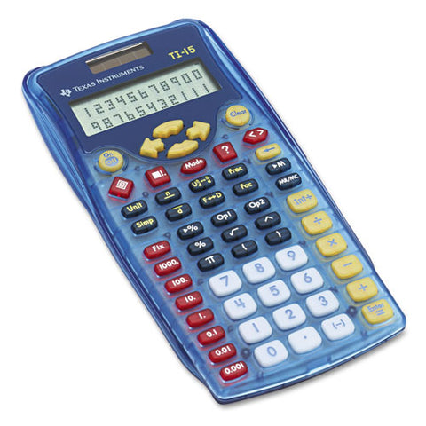 Ti-15 Explorer Elementary Calculator