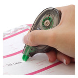 Mono Correction Tape, Non-refillable, 1-6" X 394", White Tape