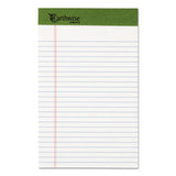 Earthwise By Oxford Writing Pad, Narrow Rule, 5 X 8, White, 50 Sheets, Dozen