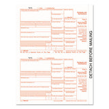 1099-div Tax Forms, 5-part, 5 1-2 X 8, Inkjet-laser, 24 1099s And 1 1096