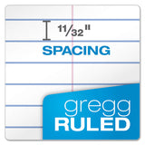 Earthwise By Oxford Reporter's Notebook, Gregg Rule, 4 X 8, White, 70 Sheets