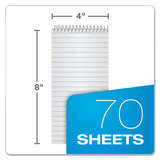 Earthwise By Oxford Reporter's Notebook, Gregg Rule, 4 X 8, White, 70 Sheets