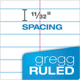 Steno Books, Gregg Rule, 6 X 9, White, 70 Sheets