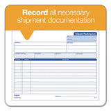 Snap-off Shipper-packing List, 8 1-2 X 7, Three-part Carbonless, 50 Forms