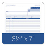 Snap-off Shipper-packing List, 8 1-2 X 7, Three-part Carbonless, 50 Forms
