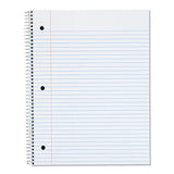 Coil-lock Wirebound Notebooks, 1 Subject, Medium-college Rule, Assorted Color Covers, 10.5 X 8, 70 Sheets
