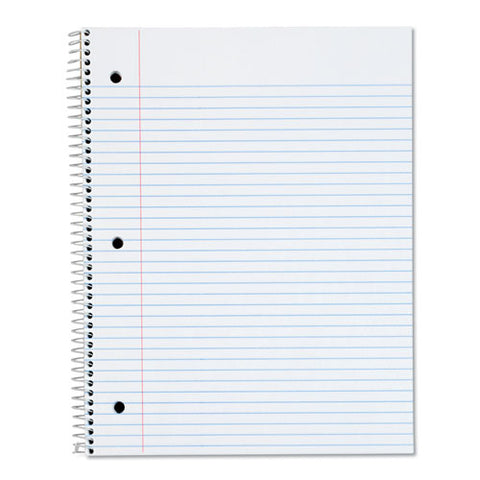 Coil-lock Wirebound Notebooks, 1 Subject, Medium-college Rule, Assorted Color Covers, 10.5 X 8, 70 Sheets