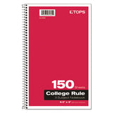 Coil-lock Wirebound Notebooks, 3 Subjects, Medium-college Rule, Assorted Color Covers, 9.5 X 6, 150 Sheets