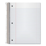 Coil-lock Wirebound Notebooks, 5 Subjects, Medium-college Rule, Assorted Color Covers, 11 X 8.5, 200 Sheets