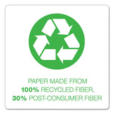 Second Nature Recycled Notebooks, Gregg Rule, 4 X 8, White, 70 Sheets