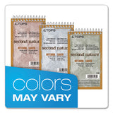 Second Nature Single Subject Wirebound Notebooks, 1 Subject, Narrow Rule, Randomly Assorted Color Covers, 3 X 5, 50 Sheets