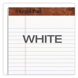 "the Legal Pad" Perforated Pads, Wide-legal Rule, 8.5 X 11.75, White, 50 Sheets