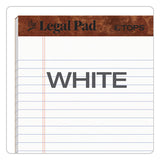 "the Legal Pad" Perforated Pads, Wide-legal Rule, 8.5 X 14, White, 50 Sheets, Dozen