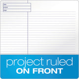 Docket Gold Planning Pad, Project Notes-quadrille Rule, 8.5 X 11.75, 40 Sheets, 4-pack
