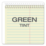 Steno Book, Gregg Rule, Assorted Covers, 6 X 9, 80 Green Tint Sheets, 4-pack