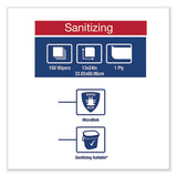 Foodservice Cloth, 13 X 24, Red, 150-box