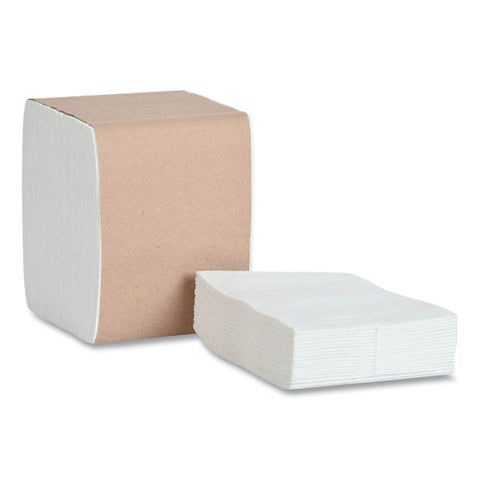 Xpressnap Fit Interfold Dispenser Napkins, 1-ply, 6.5 X 8.39, White, 240-pack, 36 Packs-carton