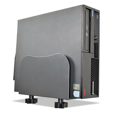 Cpu Computer Mount, Supports Up To 40 Lb, 4" To 6" X 12" X 4.38", Gray
