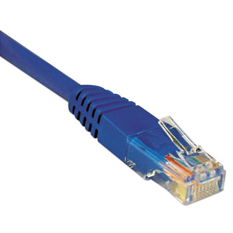 Cat5e 350mhz Molded Patch Cable, Rj45 (m-m), 7 Ft., Blue