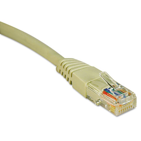 Cat5e 350mhz Molded Patch Cable, Rj45 (m-m), 50 Ft., Gray