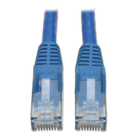 Cat6 Gigabit Snagless Molded Patch Cable, Rj45 (m-m), 5 Ft., Blue