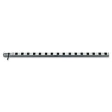 Vertical Power Strip, 16 Outlets, 15 Ft Cord, 48" Length
