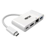 Usb 3.1 Gen 1 Usb-c To Hdmi Adapter, Usb-a-usb-c Pd Charging-gigabit Ethernet