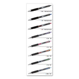Signo 207 Retractable Gel Pen, Medium 0.7 Mm, Assorted Ink-barrel, 8-set