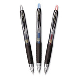 207 Signo Gel Ultra Micro Retractable Gel Pen, 0.38mm, Black Ink, Smoke Barrel