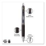 207 Signo Gel Ultra Micro Retractable Gel Pen, 0.38mm, Black Ink, Smoke Barrel