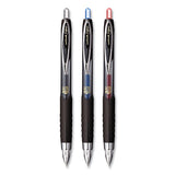 207 Signo Gel Ultra Micro Retractable Gel Pen, 0.38mm, Black Ink, Smoke Barrel