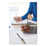 Vision Elite Blx Series Stick Roller Ball Pen, 0.8 Mm, Assorted Ink-barrel, 5-pack