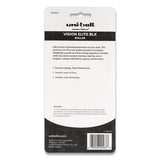 Vision Elite Blx Series Stick Roller Ball Pen, 0.8 Mm, Assorted Ink-barrel, 5-pack