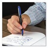 Air Porous Rollerball Pen, Medium 0.7 Mm, Black Ink-barrel, Dozen