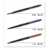Air Porous Rollerball Pen, Medium 0.7 Mm, Black Ink-barrel, Dozen