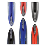Air Porous Rollerball Pen, Medium 0.7 Mm, Black Ink-barrel, Dozen