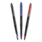 Air Porous Rollerball Pen, Medium 0.7 Mm, Black Ink-barrel, Dozen